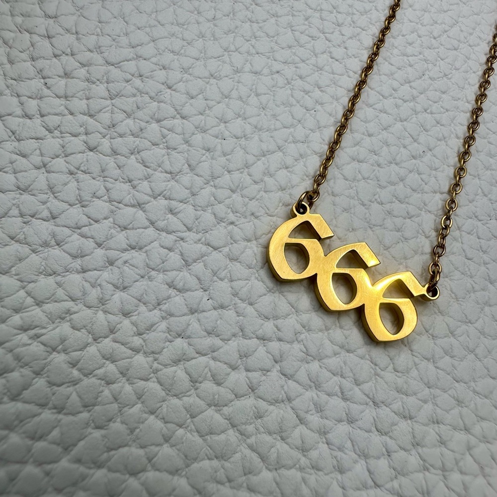 666 Angel Number Necklace - Realignment